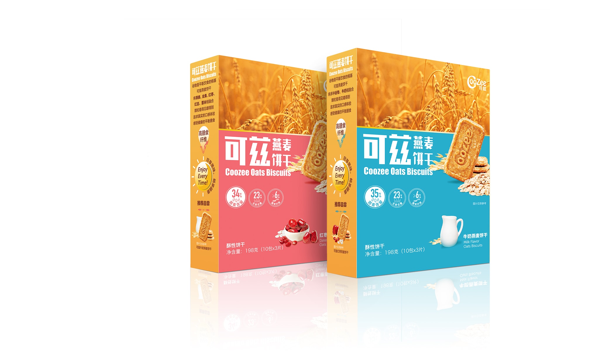 Coozee Biscuits Packaging Design