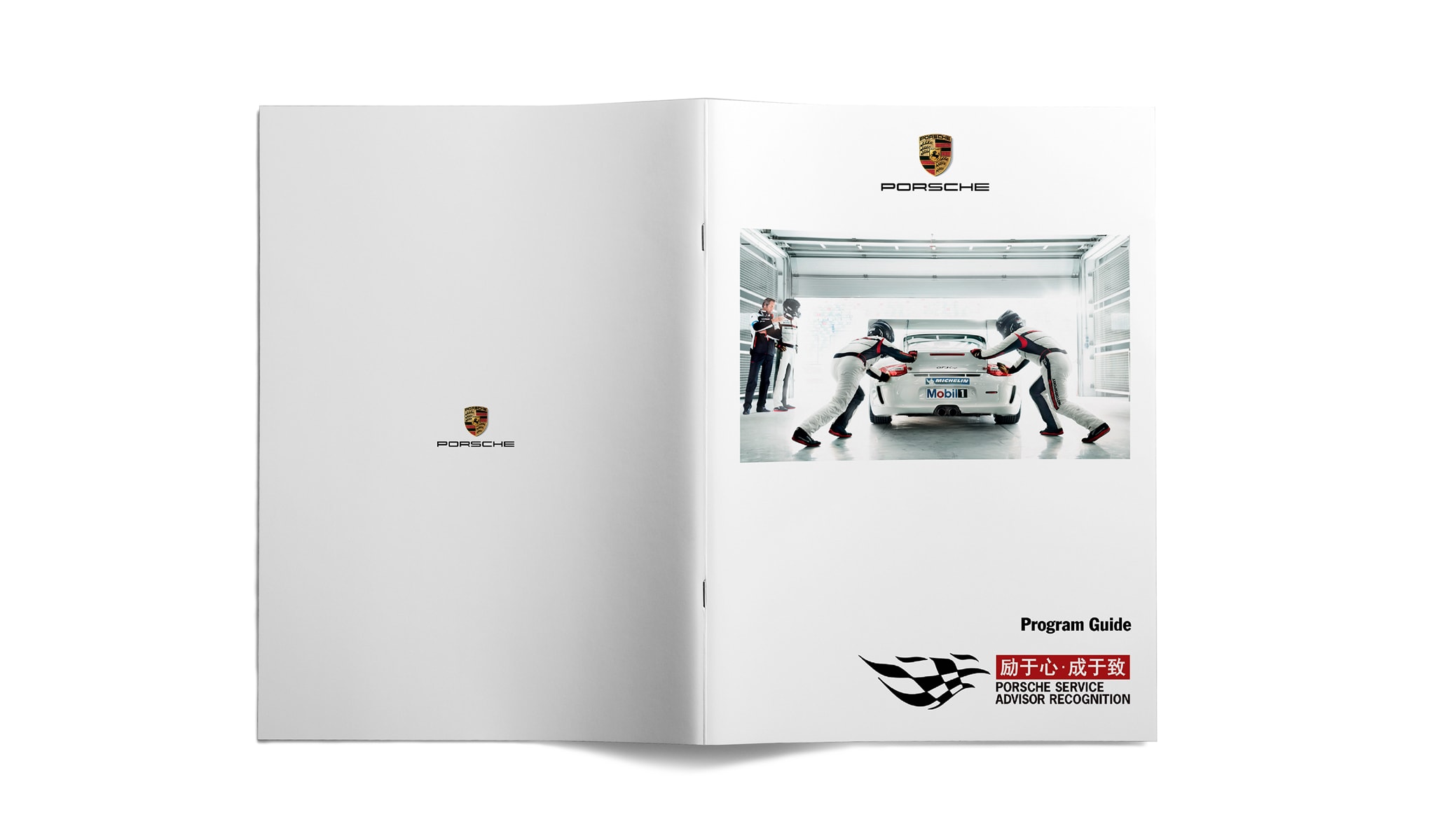 Porsche China Website and Collaterals